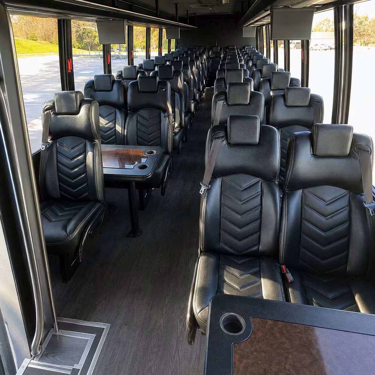 35 passenger minibus inside
