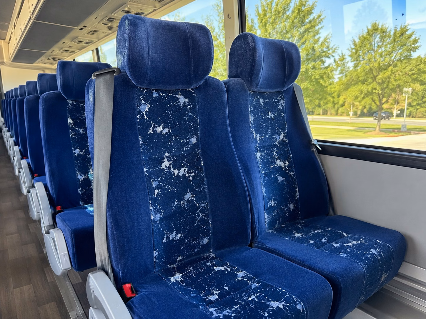 santa monica 56 passenger charter bus rental