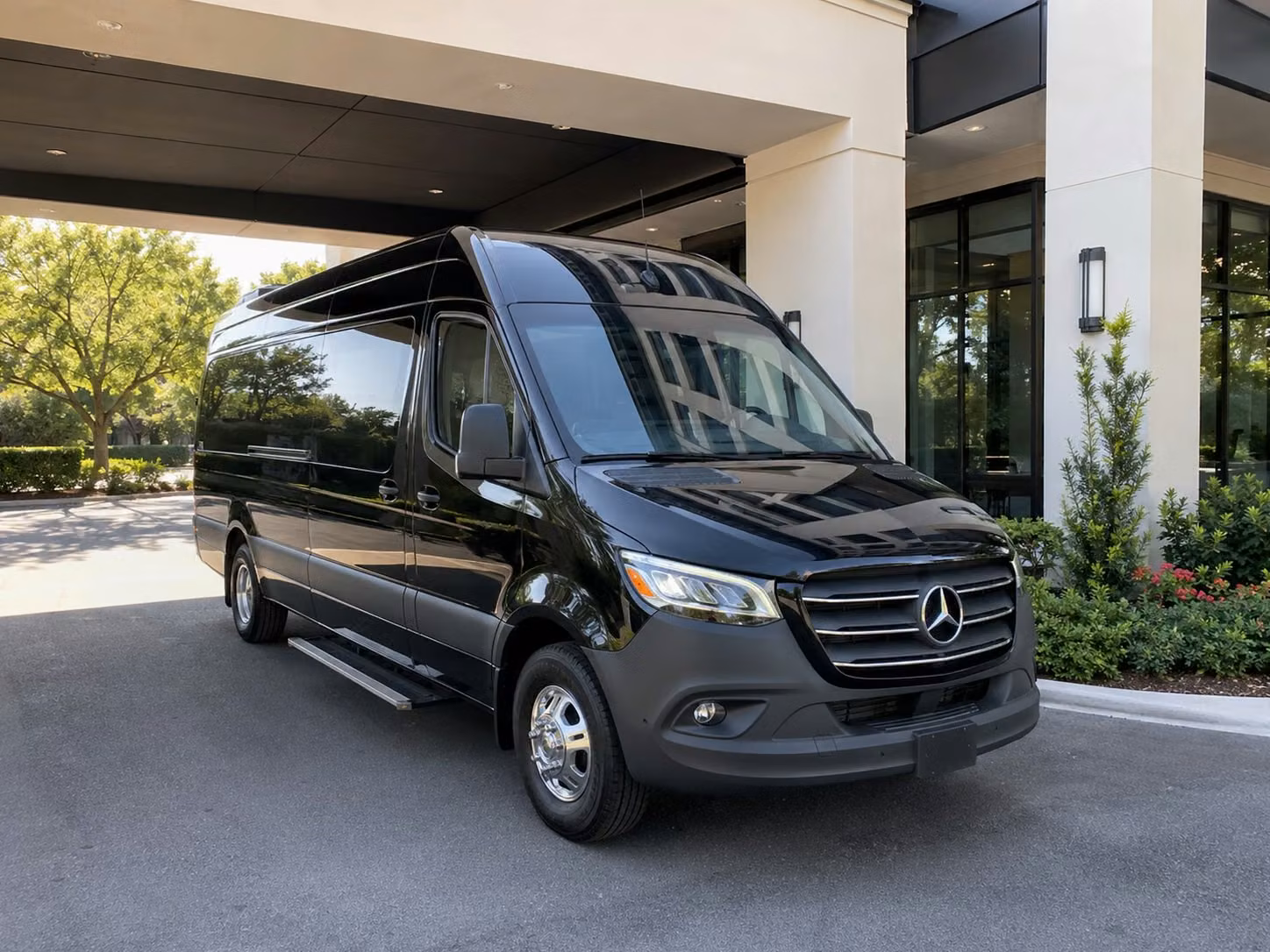santa monica sprinter van rental with driver